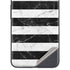 Black and White Striped Marble Google Pixel 5 Skin